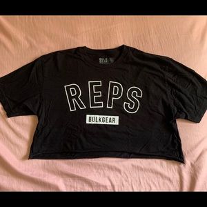 BulkGear “REPS” cropped tee